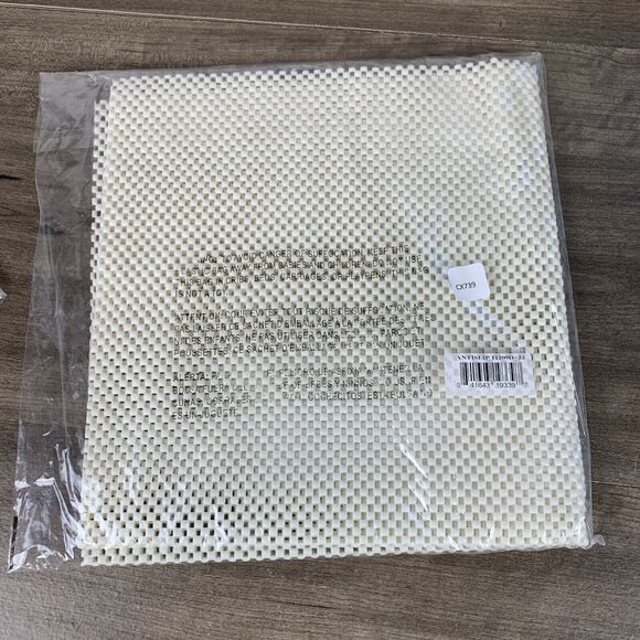 Quick Fit Anti Slip Chair Living Room Couch Cover with Pockets, White 24x23 - Picture 3 of 4